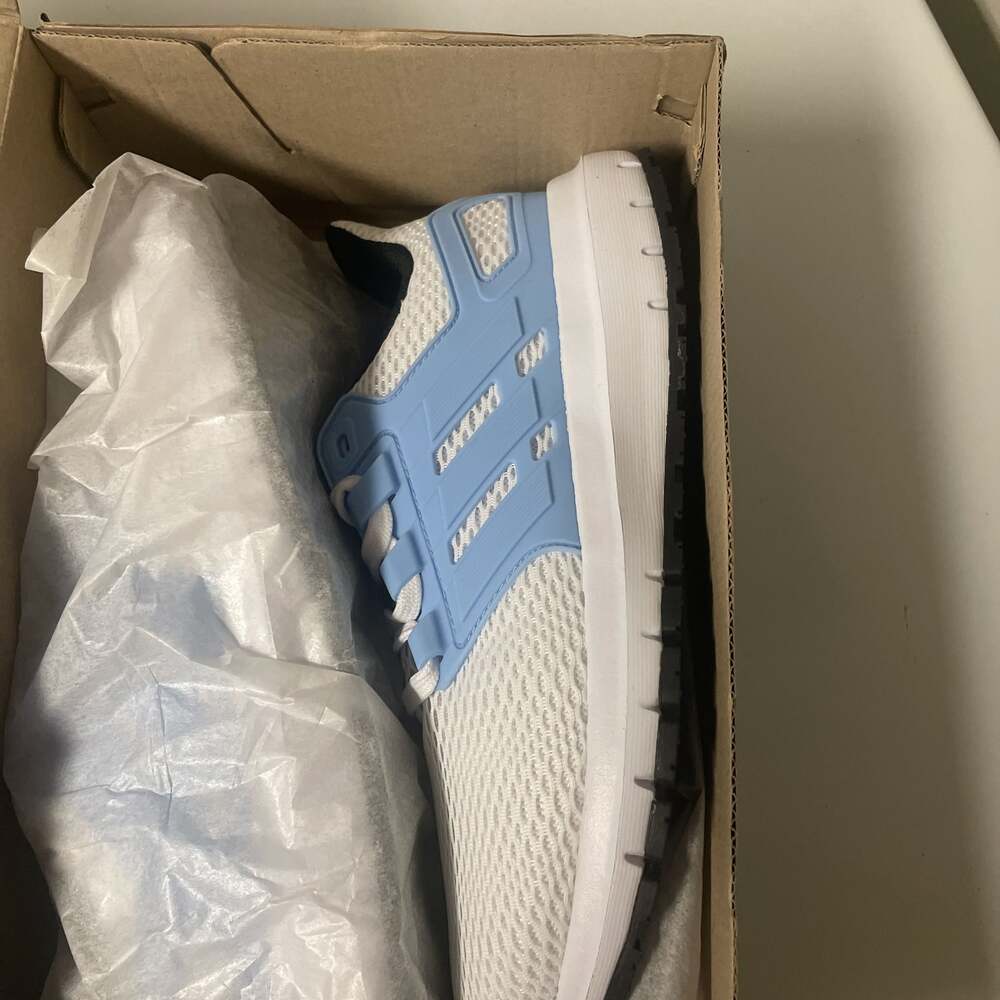 Adidas Ultimashow Running Shoes Cloud White Blue Dawn Women's IG6417